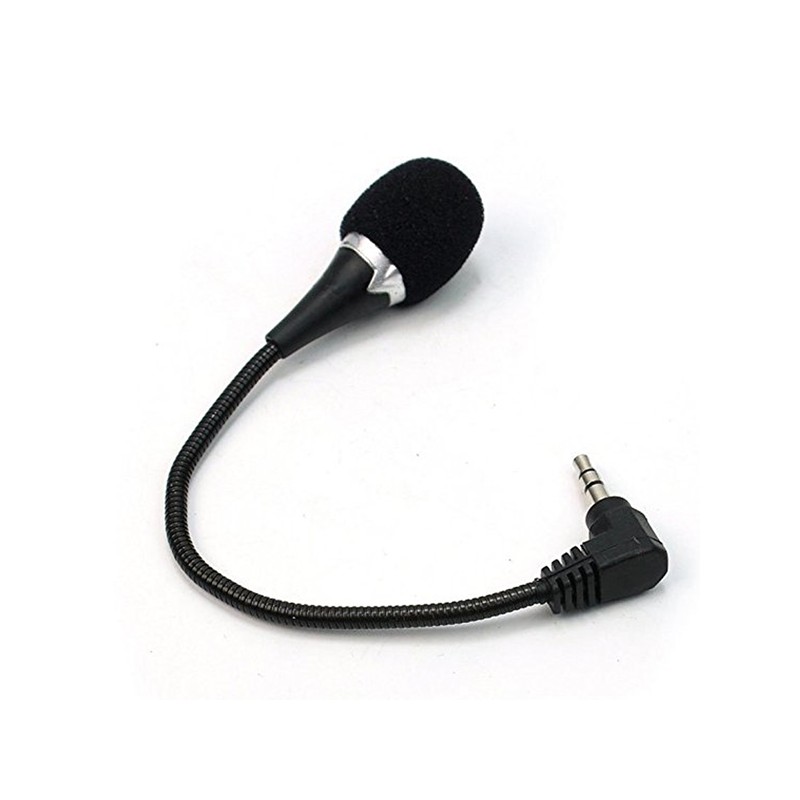 Microfono omnidirezionale con clip 3.5 mm Stereo Jack maschio 3 pin, con  adattatore per tablet e smartphone - KM Soltec Srl