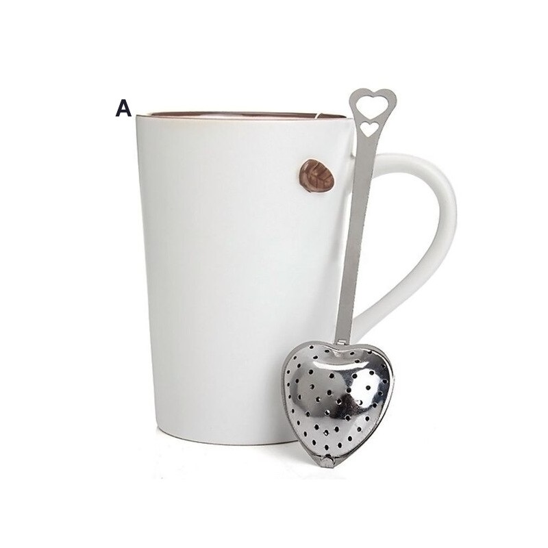 Cucchiaio Ovale Colino infusore per Tè, Tisane ed Infusi - Filtro